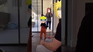 Naruto with his mom vs Naruto with his dad | Anime Tracker