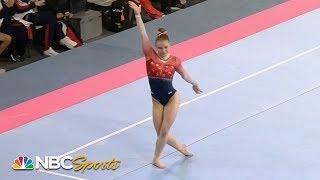 Jade Carey wins World Cup Gymnastics floor gold in Melbourne | NBC Sports