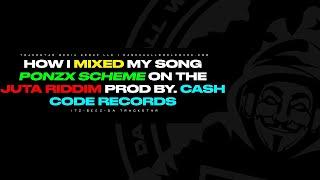 Mixing @1BILLYOFFICIAL  - Ponzx Scheme Prod By. Cash Code Records | #DancehallWorldwxde