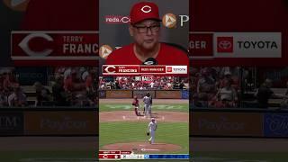 "Big Balls" - Terry Francona on Andrew Abbott's start on Sunday #cincinnatireds #reds