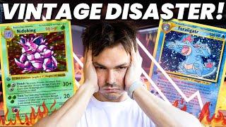 The Vintage Pokemon Card Crash EXPLAINED.