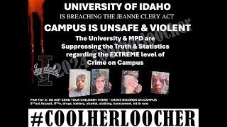 BRYAN KOHBERGER BREAKING: UNIVERSITY & MPD SUPPRESSING TRUE CRIME FIGURES Of VIOLENT CRIME ON CAMPUS