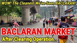 BACLARAN MARKET After Massive Clearing Operation | Cleanest We’ve Seen of Baclaran | Pasay-Parañaque