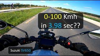 Suzuki SV650 | Acceleration