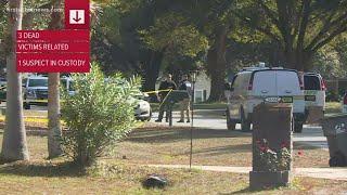 Triple homicide investigation underway in neighborhood near Callahan