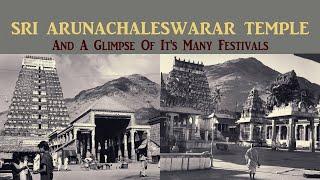 Arunachaleswarar Temple & A glimpse of it's many Festivals