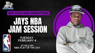 NBA Picks & Predictions Tuesday 2/4/25 | Jay's NBA Jam Session