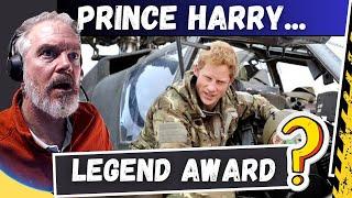 Prince HARRY 'Legend of Aviation Award' - The TRUTH!