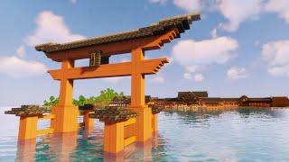 【Minecraft】大人のマイクラPart18 『厳島神社をつくる』