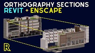 Orthographic Sections In Revit + Enscape