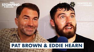 "PEOPLE THINK WE'RE CLOSE - IT'S BUSINESS!' - Eddie Hearn & Pat Brown FIRST REACTION To Debut Win