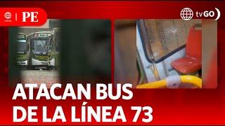 New Attack on Public Transport Bus in Villa María del Triunfo | Primera Edición | News Peru