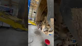 Ford Escape rear wheel bearing replacement made harder. Thanks Ford engineers and Rust.