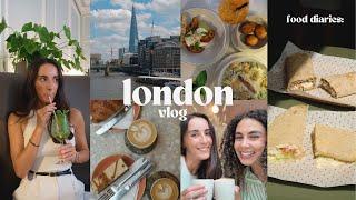 LONDON VLOG | eating out, coffee, trying new restaurants, food diaries, girlie dates 