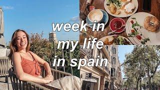 *REAL* WEEK IN MY LIFE IN SPAIN: living in barcelona as a student