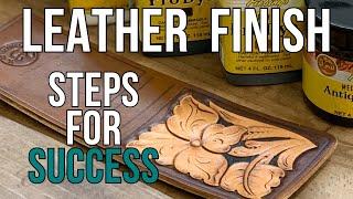 Leather Dye, Antique, & Finish in 2024 - 5 Steps For Success