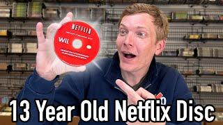 Trying a 13 Year Old Netflix Disc