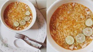 Chicken soup  noodles | easy recipe |yummy |kitchen with saba