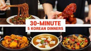 30 Minute Korean Dinners that Will Change Your Life... or maybe 35...