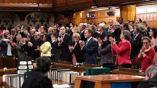 Gender-neutral national anthem sung in Canadian Parliament