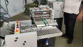 Mistry Complete Diamond Packet Folding Machine Lamination Papers | Mistry Folding
