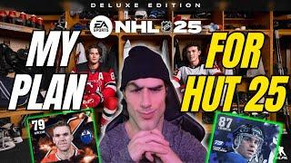 MY PLAN FOR NHL 25 ULTIMATE TEAM | How I'm Building My Team