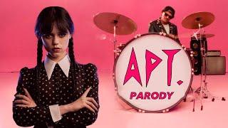 WEDNESDAY SONG - ROSÉ & Bruno Mars - APT.(Wednesday Addams ) Parody