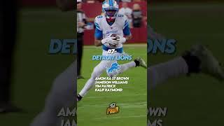 The Top 10 WR Corps Going Into 2025 #shorts