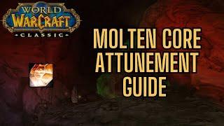 Molten Core Attunement Guide + How To Solo | WoW Classic