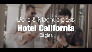 Boris & Magnus plays Hotel California at a hotel in California…