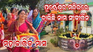 ପୂର୍ଣେଶ୍ୱର ମହାଦେବ ମନ୍ଦିର ରେ ଚାଲିଛି ନାମ ସଂକୀର୍ତ୍ତନ l ମହାକାର୍ତ୍ତିକ ମାସ l ନାମ ସଂକୀର୍ତ୍ତନ l Niali