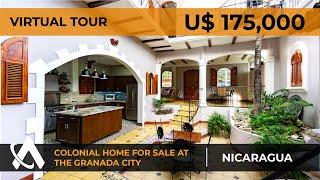 NEW! Colonial Home For Sale In Granada Nicaragua @ U$170,000 | Nicaragua Real Estate