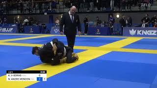 2023 European Jiu-Jitsu IBJJF Championship - White belt first fight