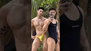 Sexy Men's Couple  #youtubeshort #shorts #short #shortvideo #shortsvideo #muscles #yummyboy