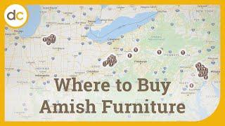 Where to Buy Amish Furniture