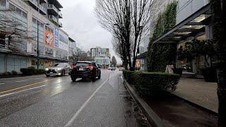 VANCOUVER CANADA - I LOVE the RAIN (MAIN STREET to CAMBIE & KITSILANO) - ROBERT SCHUMANN mUSIC