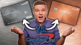 Capital One Quicksilver vs. Savor | Which Credit Card is Best?