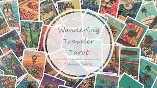 開箱  流浪旅行者塔羅牌 • Wandering Traveler Tarot // Nanna Tarot