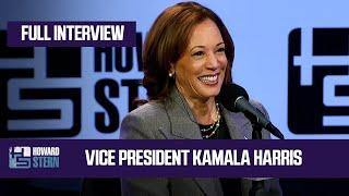 Wiceprezydent Kamala Harris w programie Howarda Sterna (PEŁNY WYWIAD)