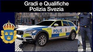 Gradi e Qualifiche Polizia della Svezia