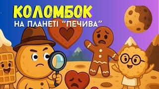 КоломбоК на планеті Печива | Смачна дитяча казка | Детектив для дітей | Казки на ніч українською
