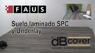 Instalación de suelo SPC + Underlay