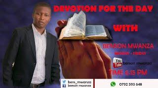 NIMEKUPA JINA LA SIFA..................#DevotionForTheDay #BensonMwanza #Himizo