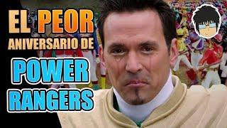 El peor aniversario de Power Rangers