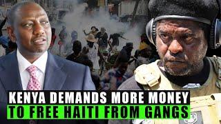 Kenyan President Ruto appeals for more financial support to free Haiti from gangs