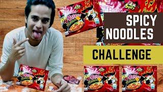 Spicy Noodles Challenge | এতো ঝাল নুডলস | Extremely Spicy Noodles | Shifat Khan