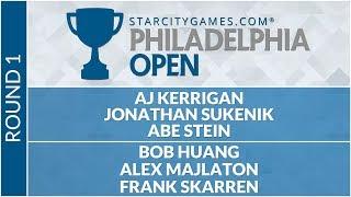 SCGPHILLY - Round 1 - Huang, Majlaton, Skarren vs Kerrigan, Sukenik, Stein