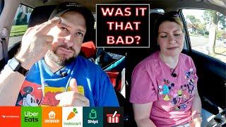 The Most Frustrating Doordash Shop & Deliver EVER | PLUS Uber Eats, Instacart Multi-App Ride-Along