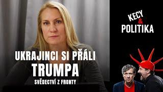 SPECIÁL Lenka Klicperová: Ukrajinci si přáli Trumpa