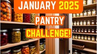 Kickstart 2025: Join the January Pantry Challenge Today!